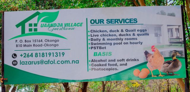 Uaandja Village Guesthouse, Okongo